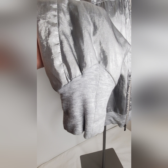 Ralph Lauren RLX Size S Metallic Gray Jacket -Zipper Up - Picture 11 of 11